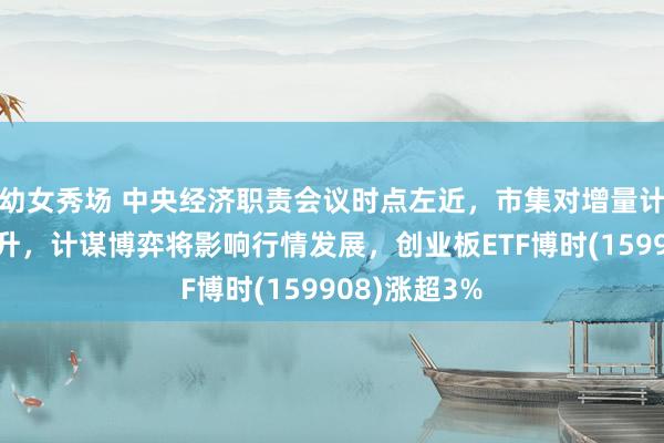 幼女秀场 中央经济职责会议时点左近，市集对增量计谋温存度上升，计谋博弈将影响行情发展，创业板ETF博时(159908)涨超3%